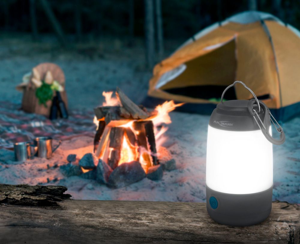 ANSMANN Campingleuchte Mini Camping Lantern batteriebetrieben