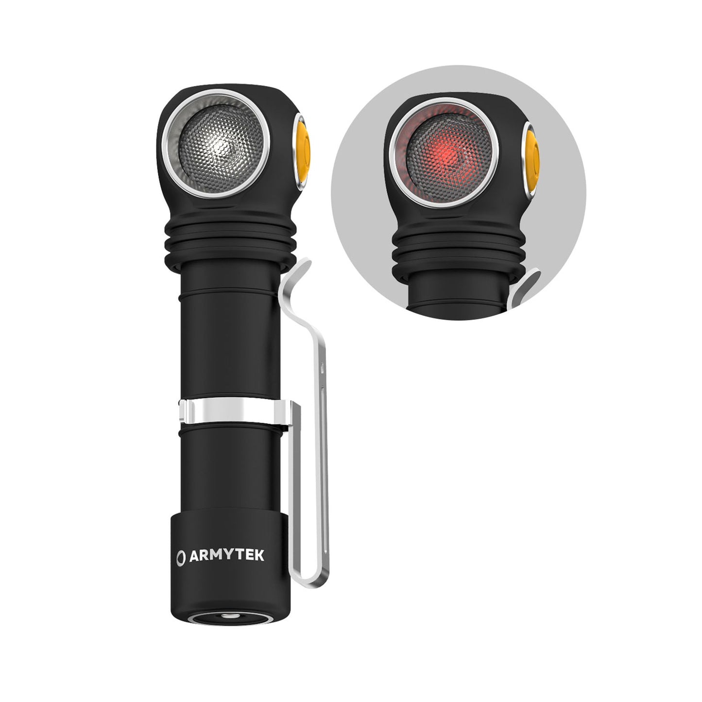 Armytek Wizard C2 WR Magnet USB Kaltweiß / Warmweiß + Rot
