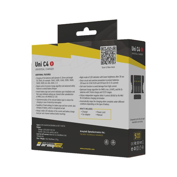 Armytek Uni C4 Ladegerät