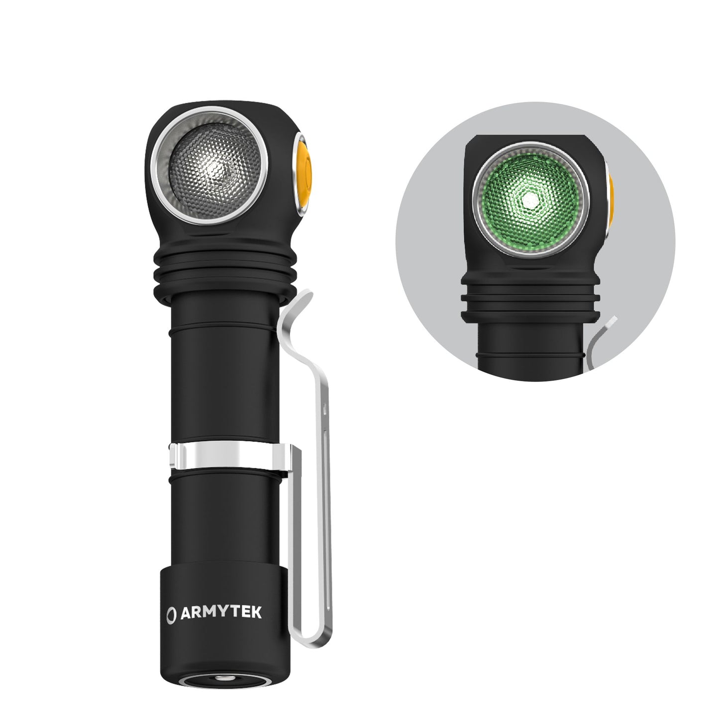 Armytek Wizard C2 WG Magnet USB Warmweiß / Kaltweiß + Grün