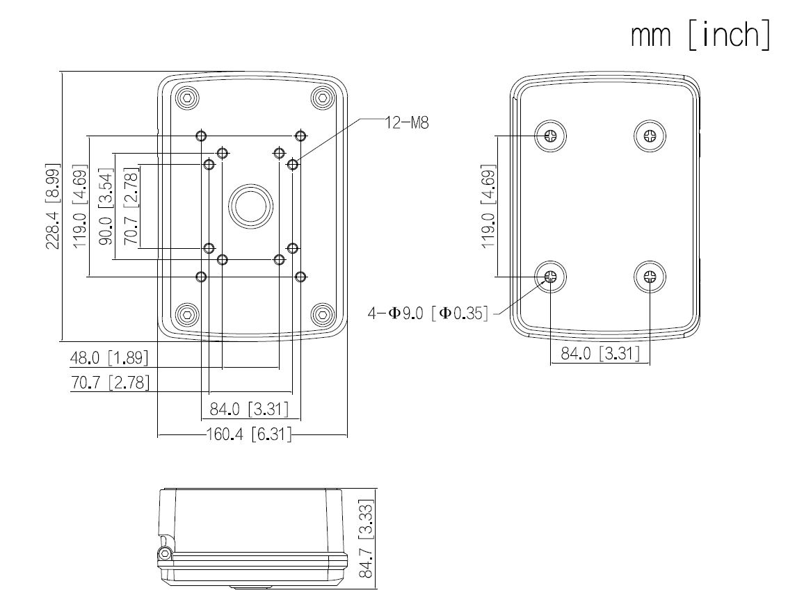 Dahua -  Anschlusskasten - PFA126