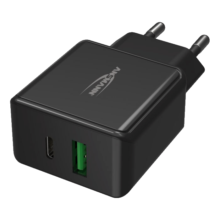 ANSMANN Home Charger HC218PD / 3 A / 20 W / 2 Port