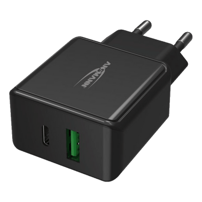 ANSMANN Home Charger HC218PD / 3 A / 20 W / 2 Port