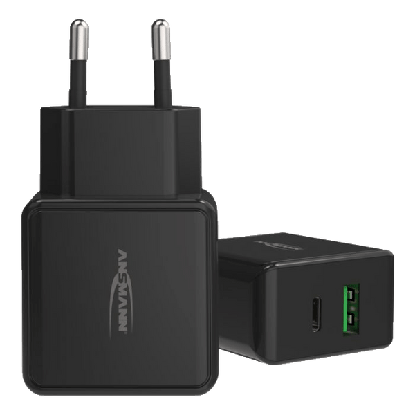 ANSMANN Home Charger HC218PD / 3 A / 20 W / 2 Port