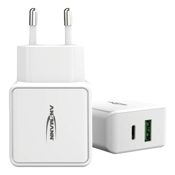 ANSMANN Home Charger HC218PD / 3 A / 20 W / 2 Port