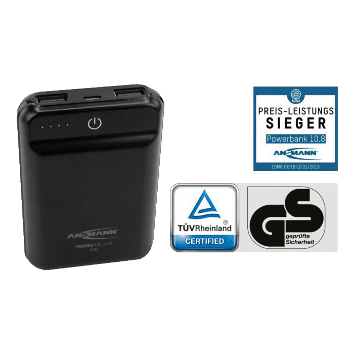 ANSMANN Powerbank 10.8 mini