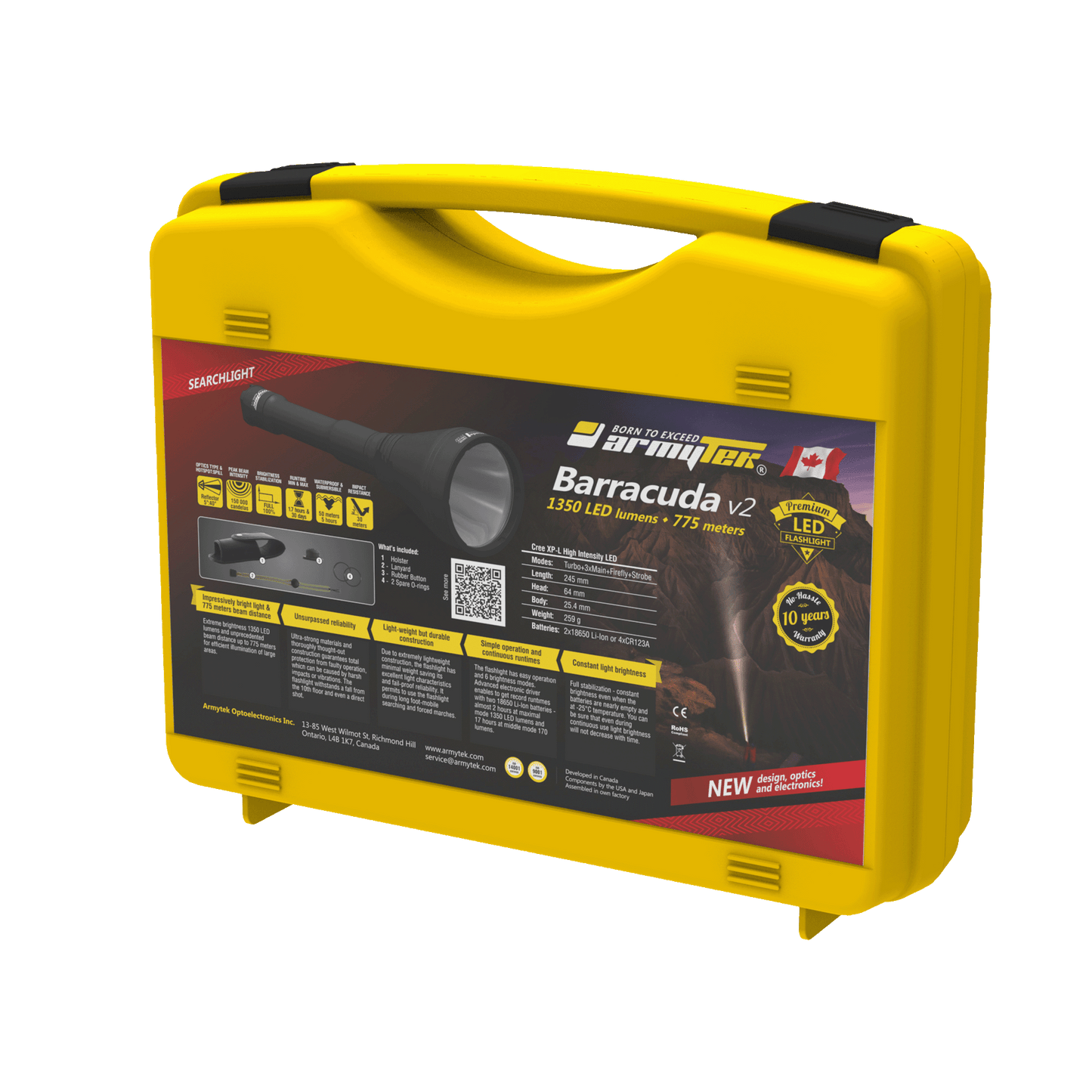 Armytek Barracuda Pro Suchscheinwerfer