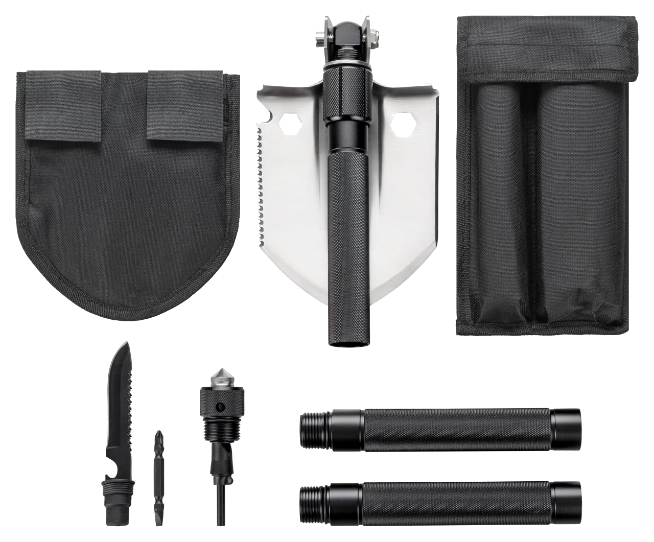 KH Outdoorspaten/-schaufel 9-in-1