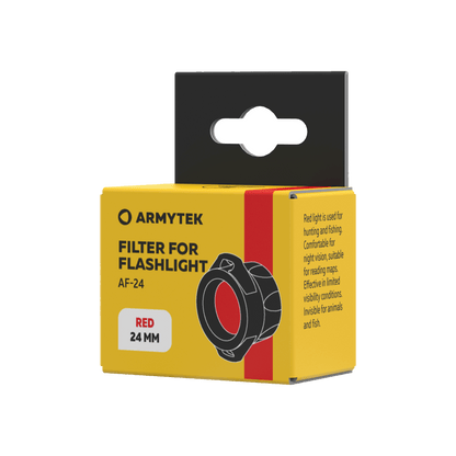 Filter Armytek AF-24 (Prime/Partner) ROT / GRÜN / BLAU / WEIß