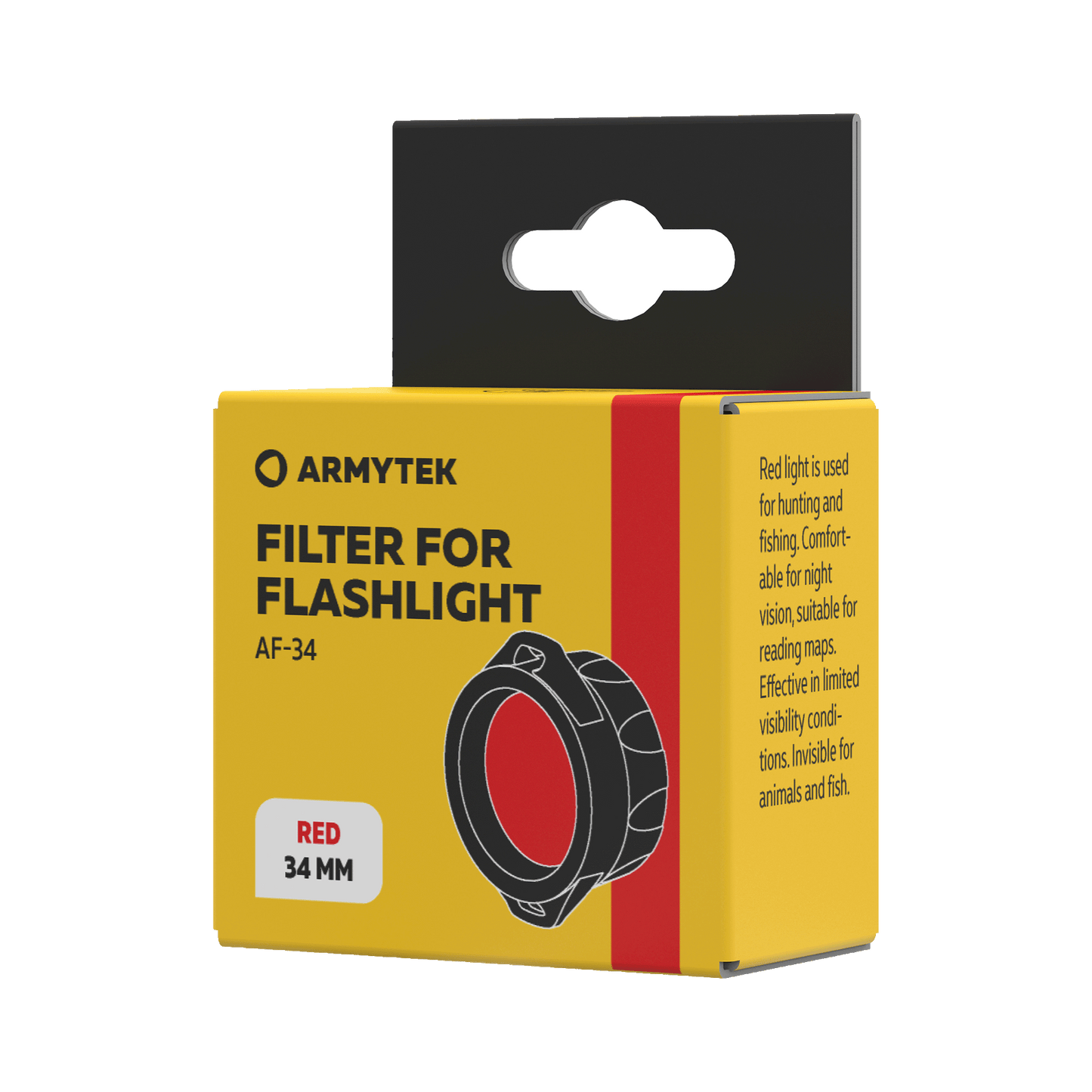 Filter Armytek AF-34 (Dobermann) ROT / GRÜN