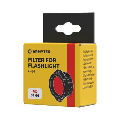 Filter Armytek AF-34 (Dobermann) ROT / GRÜN