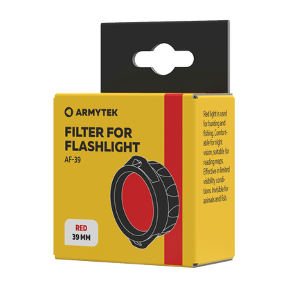Filter Armytek AF-39 (Predator/Viking) ROT / GRÜN / BLAU / WEIß