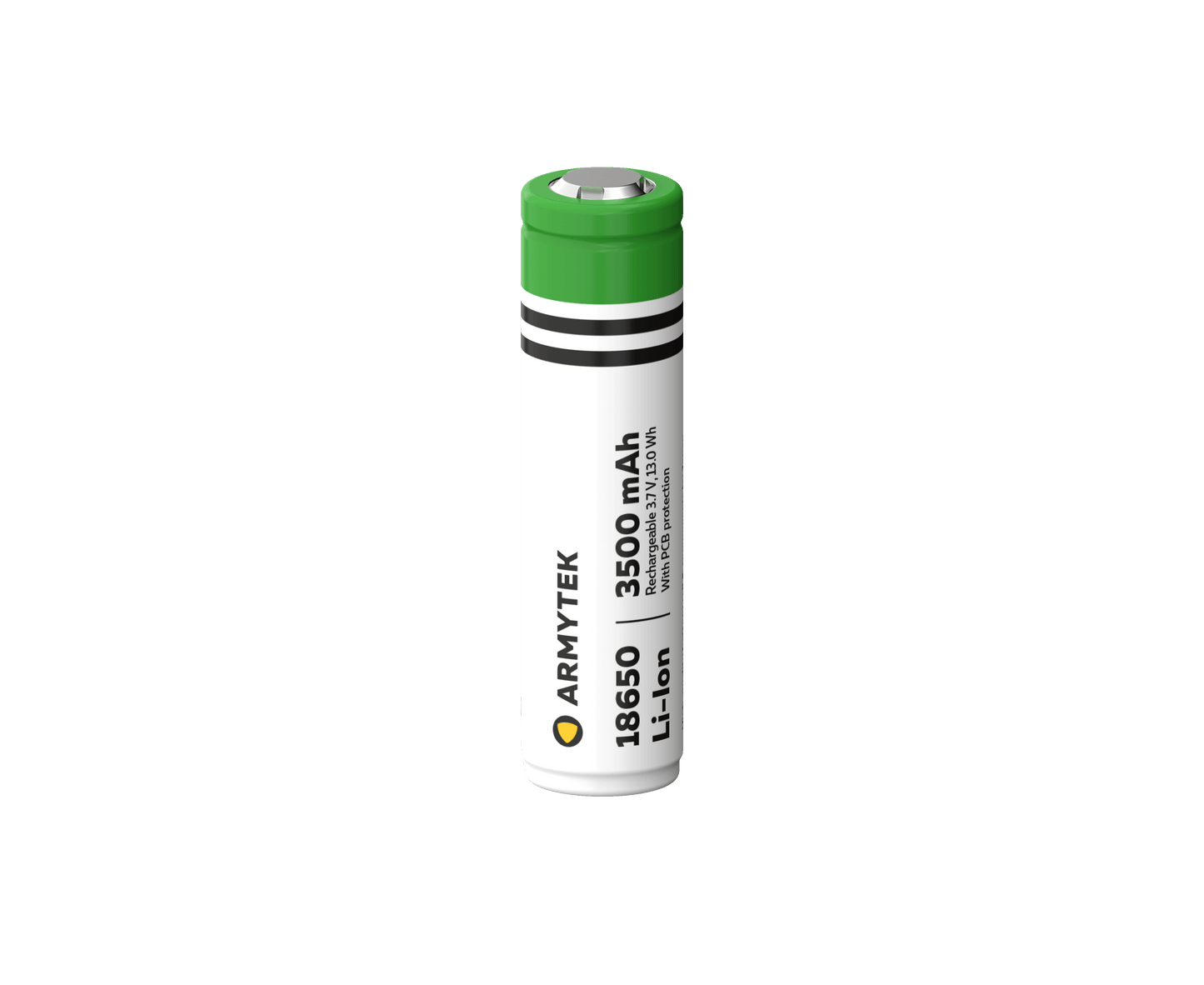 Armytek Akku 18650 Li-Ion with PCB 3500mAh Geschützt