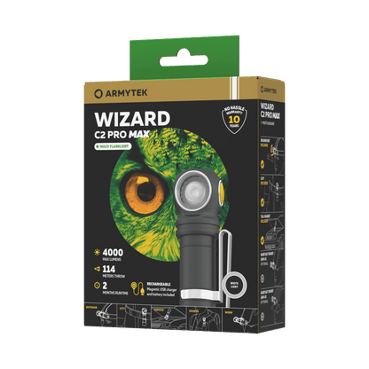 Armytek Wizard C2 Pro Max Magnet USB Kaltweiß / Warmweiß