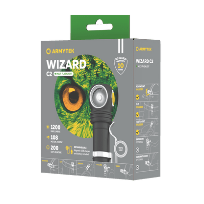 Armytek Wizard C2 Magnet USB Kaltweiß / Warmweiß