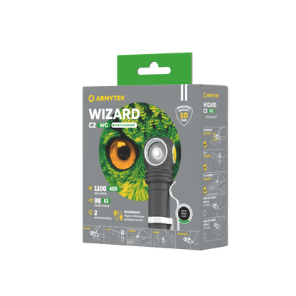 Armytek Wizard C2 WG Magnet USB Warmweiß / Kaltweiß + Grün