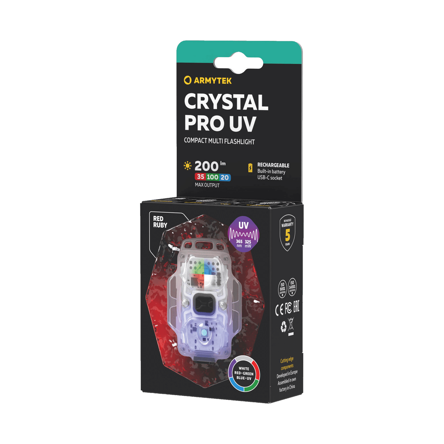 Armytek Crystal Pro UV