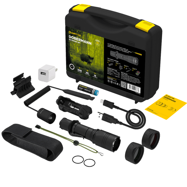 Armytek Dobermann Extended Set Kaltweiß / Warmweiß