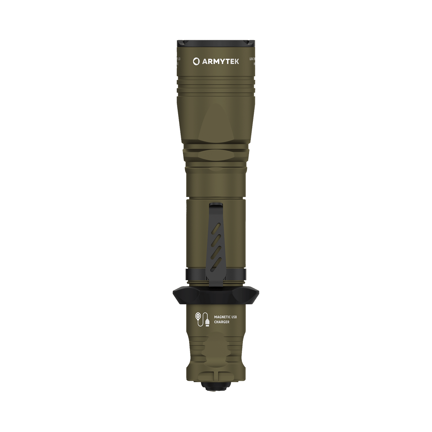 Armytek Dobermann Pro Magnet USB Olive  (Weiß / Warmweiß)