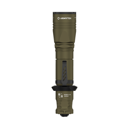 Armytek Dobermann Pro Magnet USB Olive  (Weiß / Warmweiß)