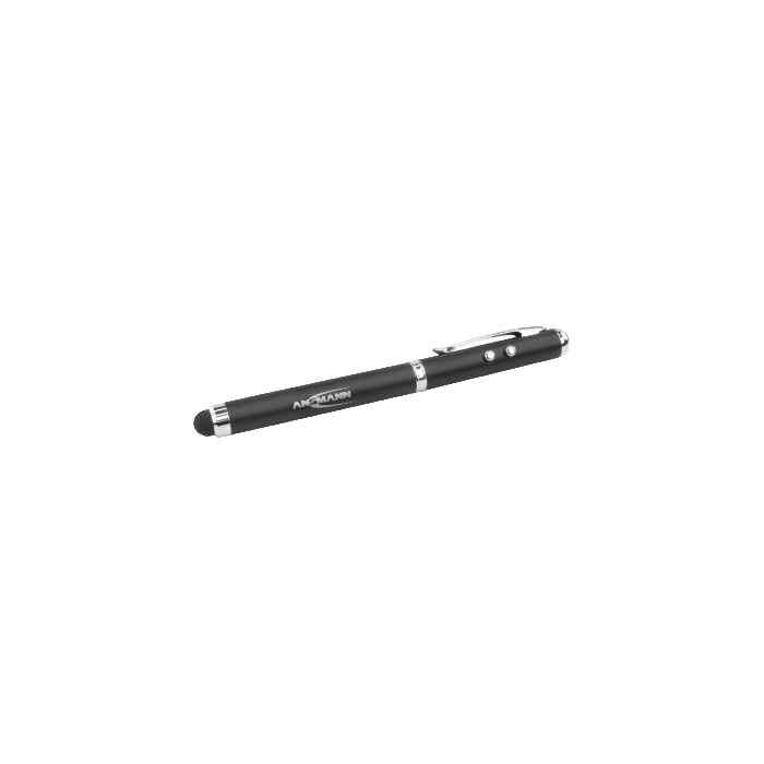 ANSMANN Stylus Touch Laserpointer/Lampe/Stift 4in1
