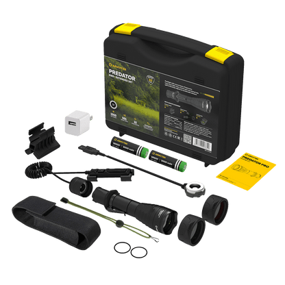 Armytek Predator Pro Magnet USB Extended Set Kaltweiß / Warmweiß