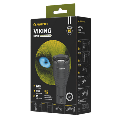 Armytek Viking Pro Magnet USB Kaltweiß / Warmweiß