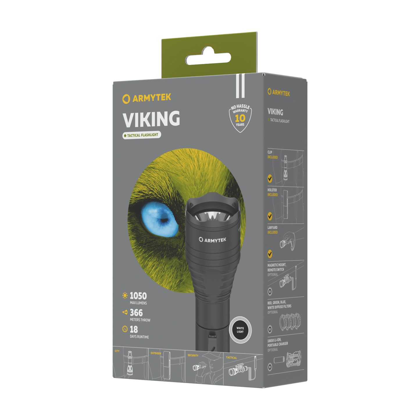 Armytek Viking Weiß / Warmweiß