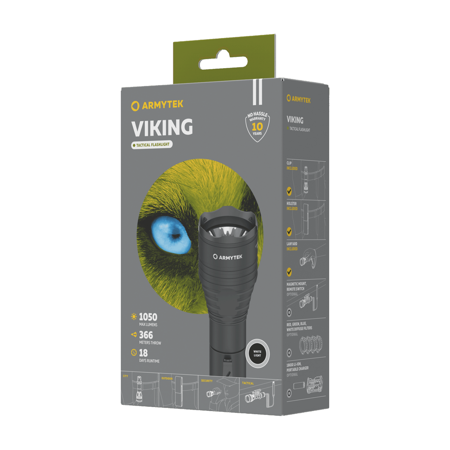 Armytek Viking Weiß / Warmweiß