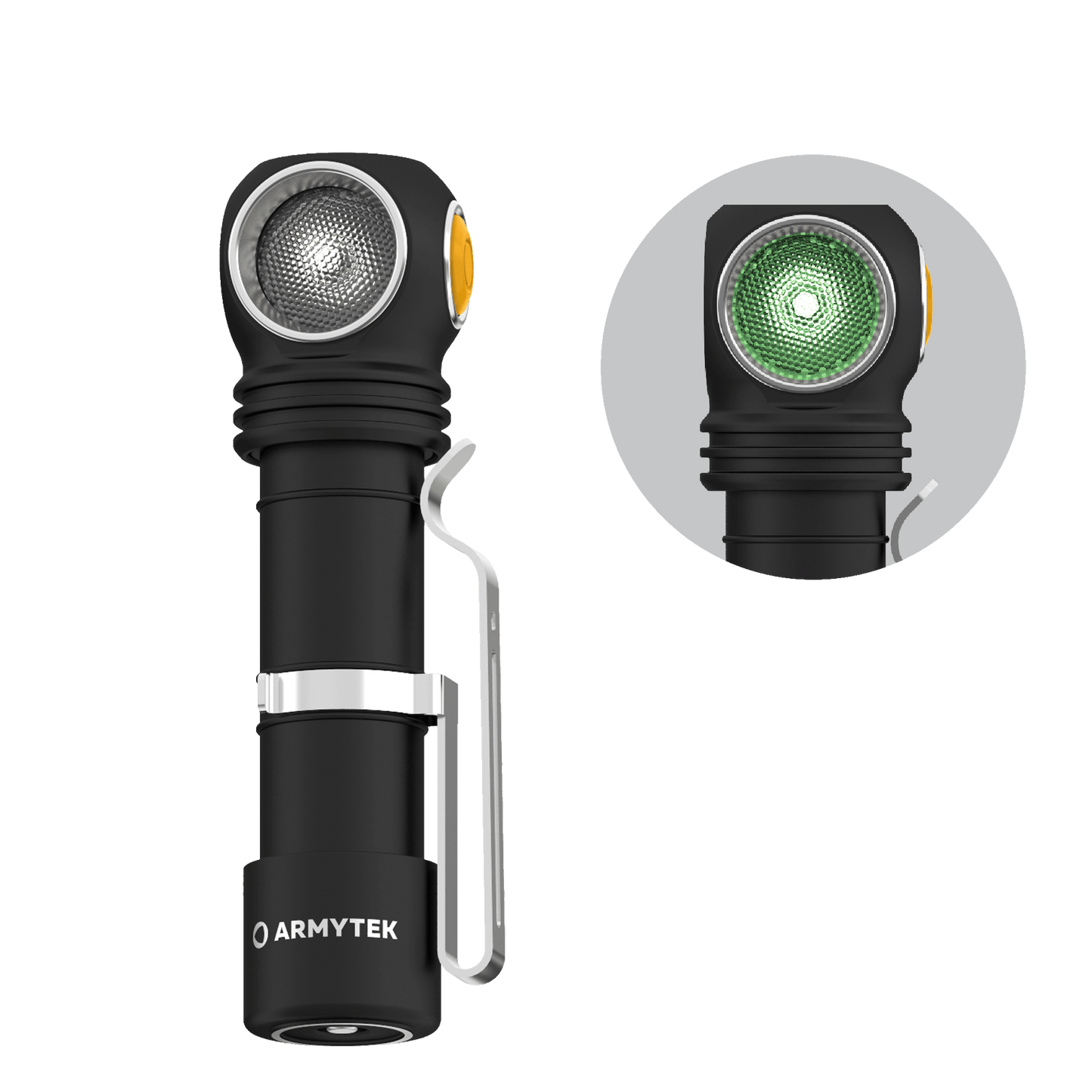 Armytek Wizard C2 WG Magnet USB Warmweiß / Kaltweiß + Grün