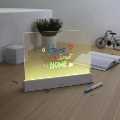 ANSMANN LED-Dekorationzeichentafel batteriebetrieben