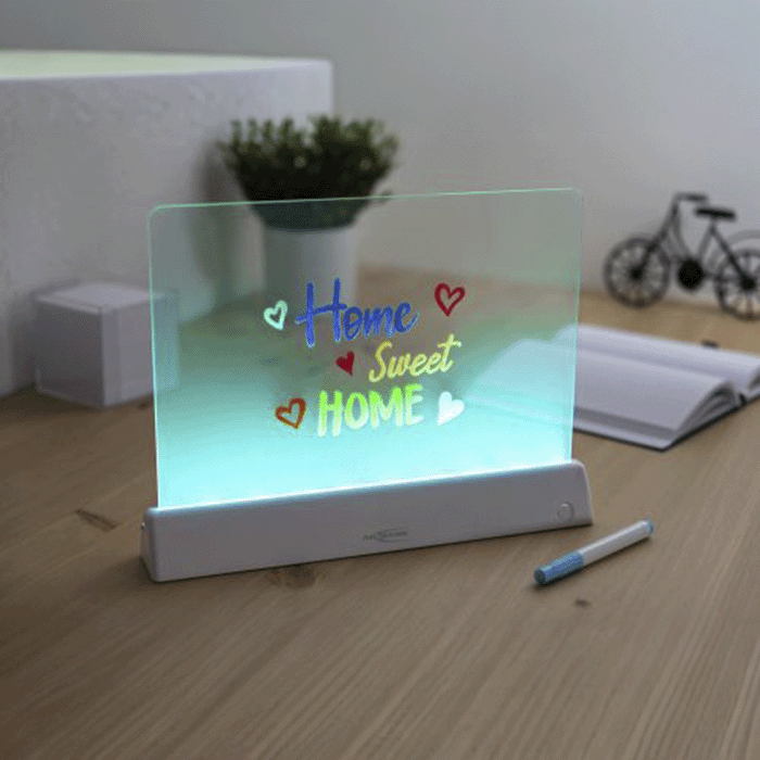 ANSMANN LED-Dekorationzeichentafel batteriebetrieben