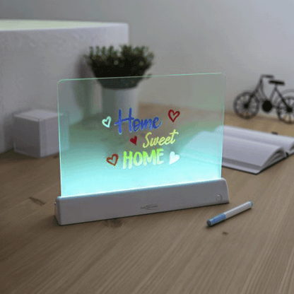 ANSMANN LED-Dekorationzeichentafel batteriebetrieben