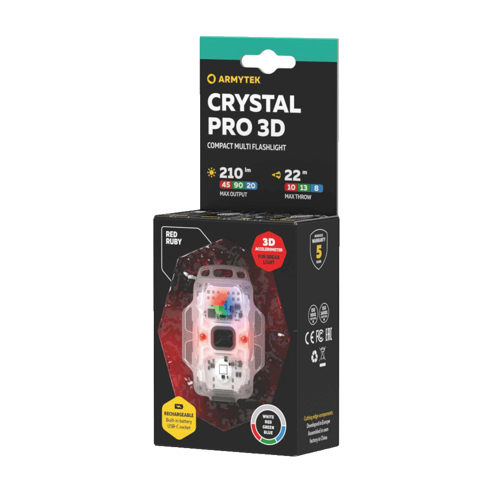 Armytek Crystal Pro 3D Red