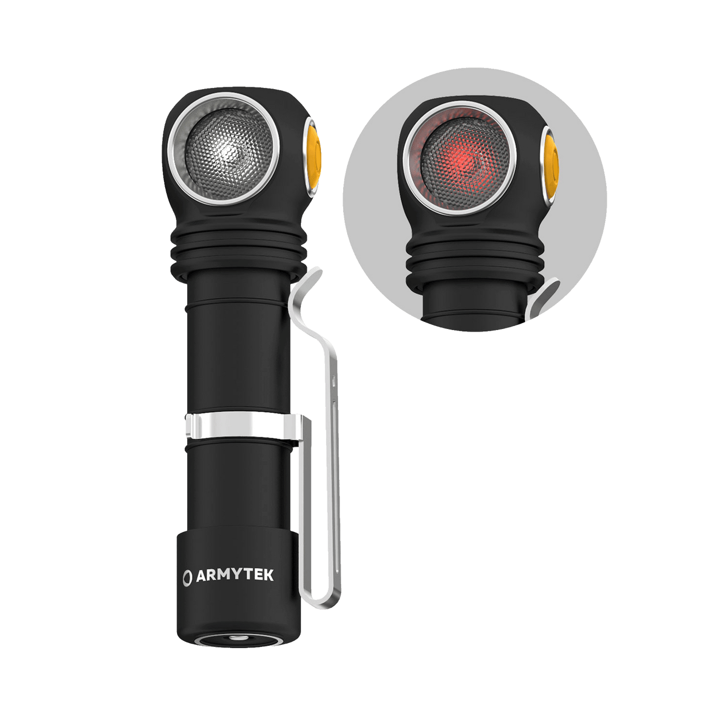 Armytek Wizard C2 WR Magnet USB Kaltweiß / Warmweiß + Rot