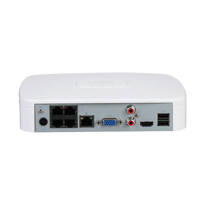 Dahua - KI  Rekorder - 4 Kanal - NVR4104-P-EI - NVR - 4 PoE