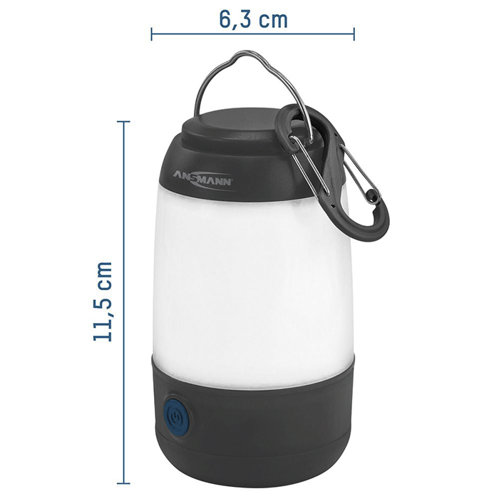 ANSMANN Campingleuchte Mini Camping Lantern batteriebetrieben